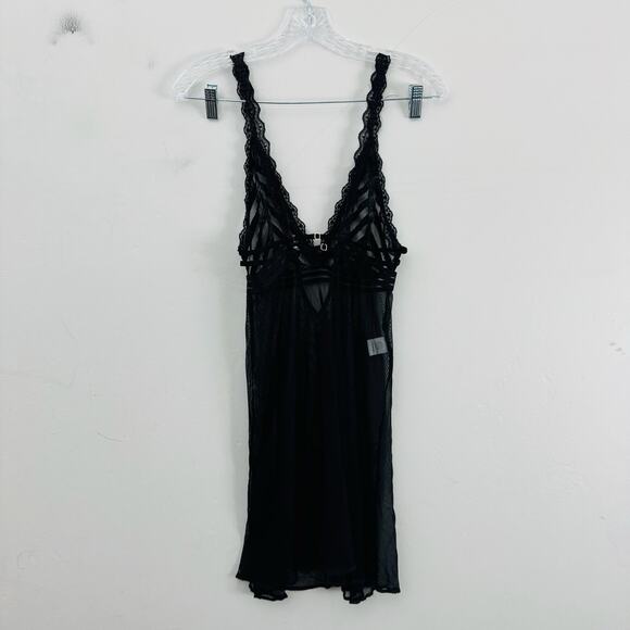 Venus Black Lace Slip Dress Women’s Size S - Picture 3 of 6
